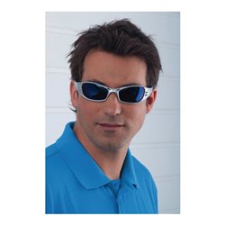 3M Schutzbrille Fuel mit PC-Scheiben blau verspiegelt