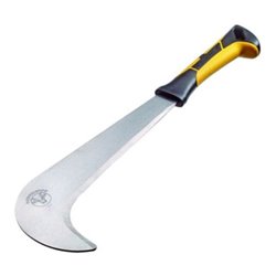 Gedore OCHSENKOPF Schweizer Gertel, Machete mit 2-Komponenten-Griff, Schneide 295 mm lang, für Garten-/Forstarbeit, OX 252 K-050