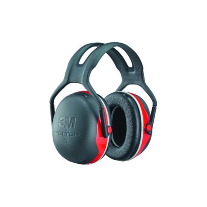 3M Gehörschutz Kapseln X3A schwarz/rot