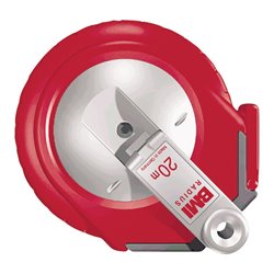 Kapselbandmaß RADIUS L.20m Band-B.13mm EG II Ku.BMI