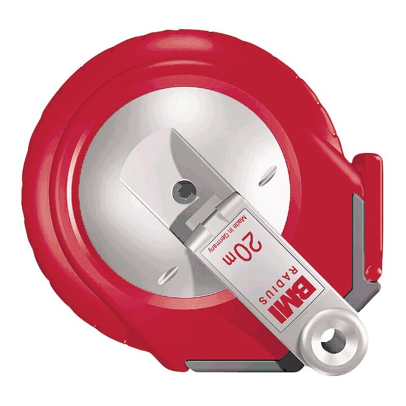 Kapselbandmaß RADIUS L.20m Band-B.13mm EG II Ku.BMI