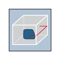 Bosch Linienlaser GLL 2-50 Solo Version mit Schutztasche