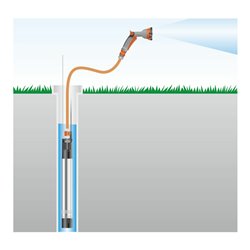 GARDENA Tiefbrunnenpumpe 6000/5 inox automatic