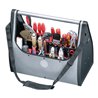 Werkzeugtasche B.495xT.250xH.395mm m.Tragestange silber 2xCP-7Halter D.11mm+26mm