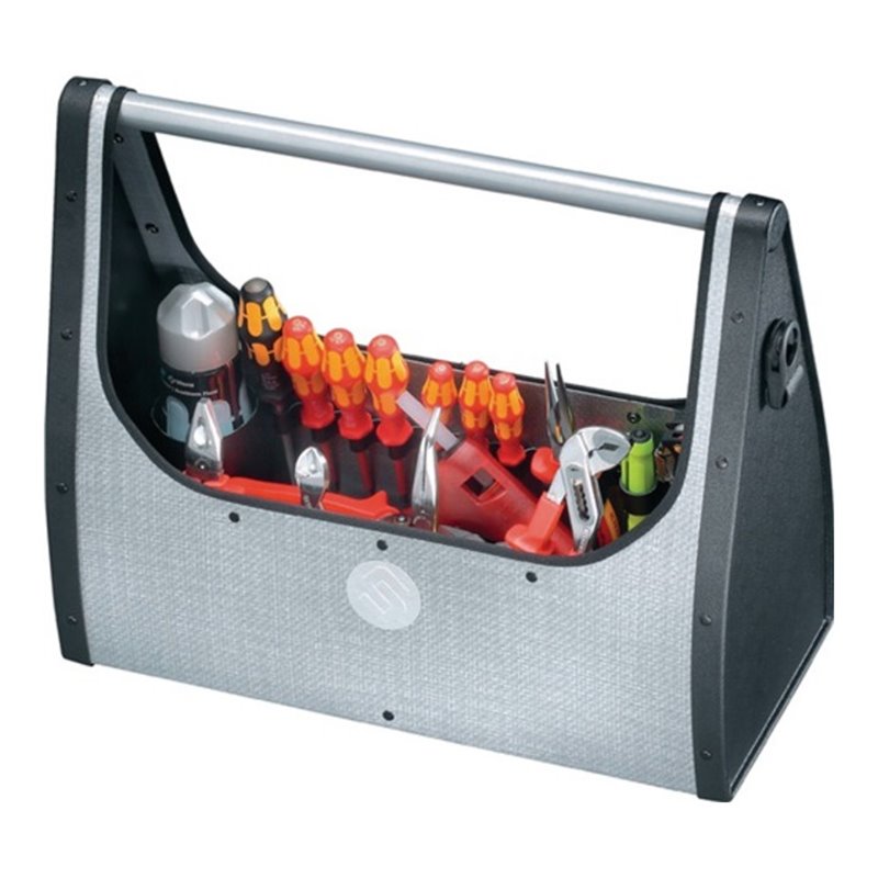 Werkzeugtasche B.495xT.210xH.395mm PARACURV m.Tragest.silber a.CURV ABS-Ku.PARAT