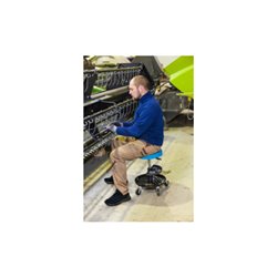 HAZET Arbeits-Sitz mit gepolsteter Sitzfläche, 150 kg Tragkraft