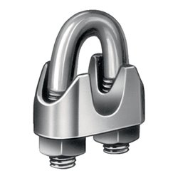 Drahtseilklemme verz. DIN741 D.19mm Gewinde M12