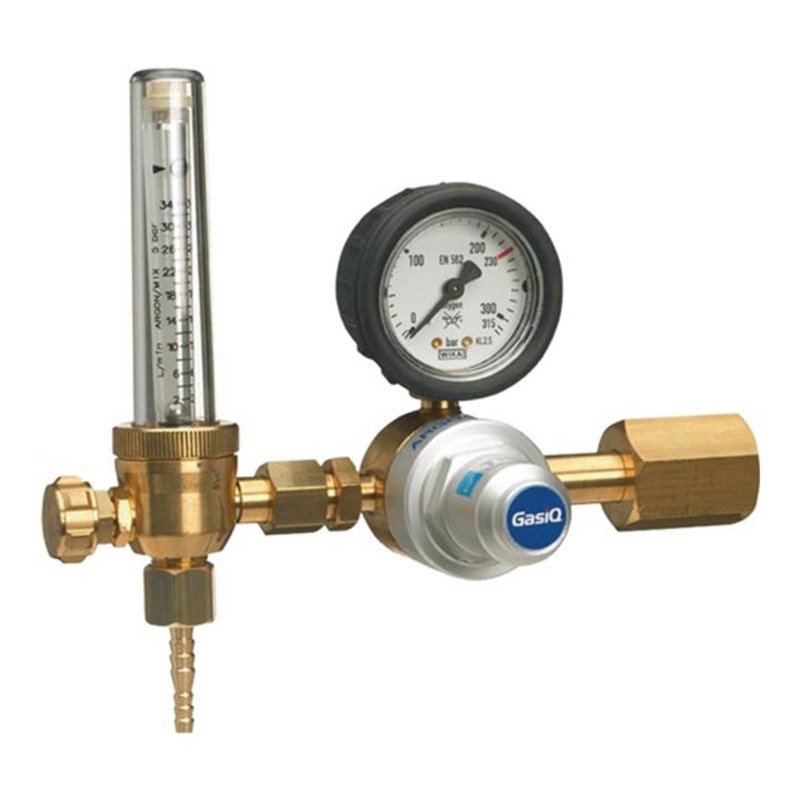 Schutzgasregler Tigex I Argon-Mix 2x0-34L mit einfachem Durchflussmesser