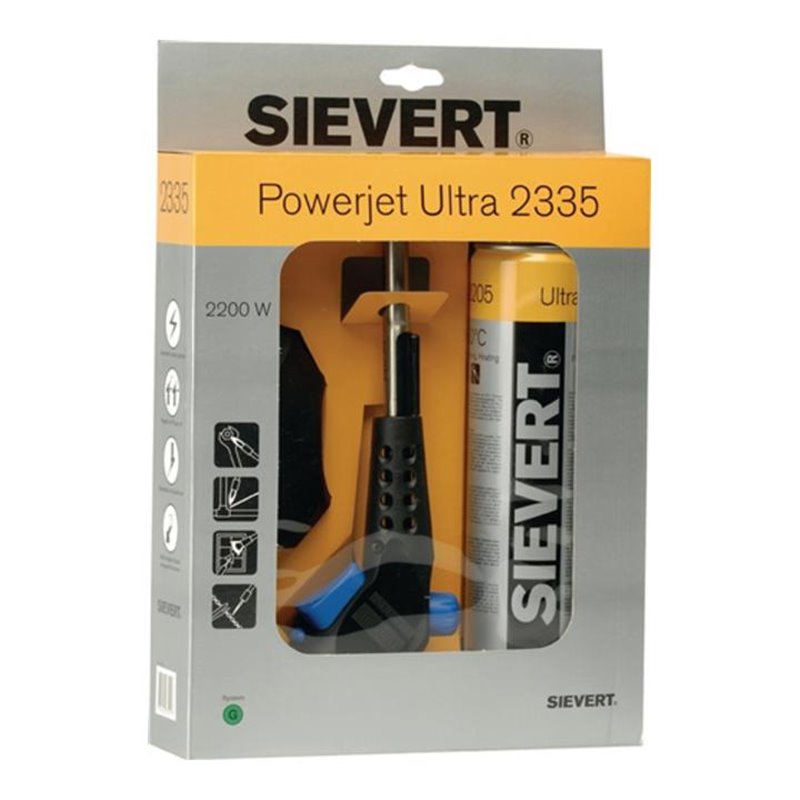 Sievert Lötlampe Powerjet 2335 inkl. Zykonbrenner 8706