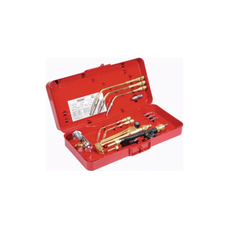 Schweiß- u.Schneidgarnitur RHÖNA Kombi 17 AC Injektor Schneidb.10-100mm