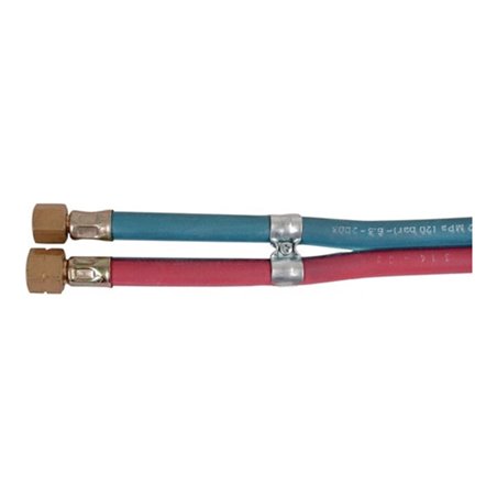 Autogenzwillingsschlauch L.15m ID 6,3/8mm Wandst.5/3,5mm blau/rot GCE RHÖNA