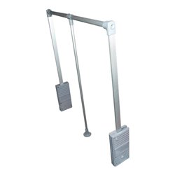 BMB Kleiderlift, 850-1100mm, Stahl, silbergrau, 12kg