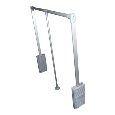 BMB Kleiderlift, 850-1100mm, Stahl, silbergrau, 12kg