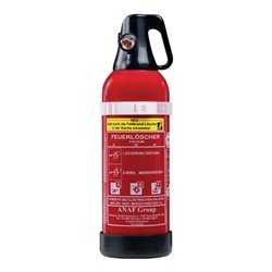 GEV Schaumfeuerlöscher FLS 3453 2l Brandkl.8 A 70 B 25 F m.Manometer,m.Halter