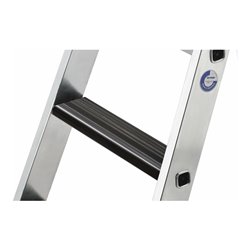 MUNK Aluminium-Stufenstehleiter beidseitig begehbar mit relax Step