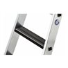 MUNK Aluminium-Stufenstehleiter beidseitig begehbar mit relax Step