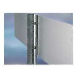 Stahlständer m. Bodenplatte H.500mm f. Parkplatzbeschilderung