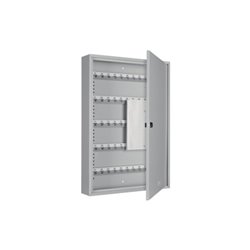 Format Schlüsselschrank S H550xB380xT140mm 1-türig Zylinderschl.Anz.Hak.200