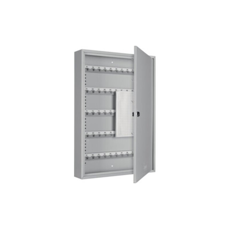 Format Schlüsselschrank S H550xB380xT140mm 1-türig Zylinderschl.Anz.Hak.200