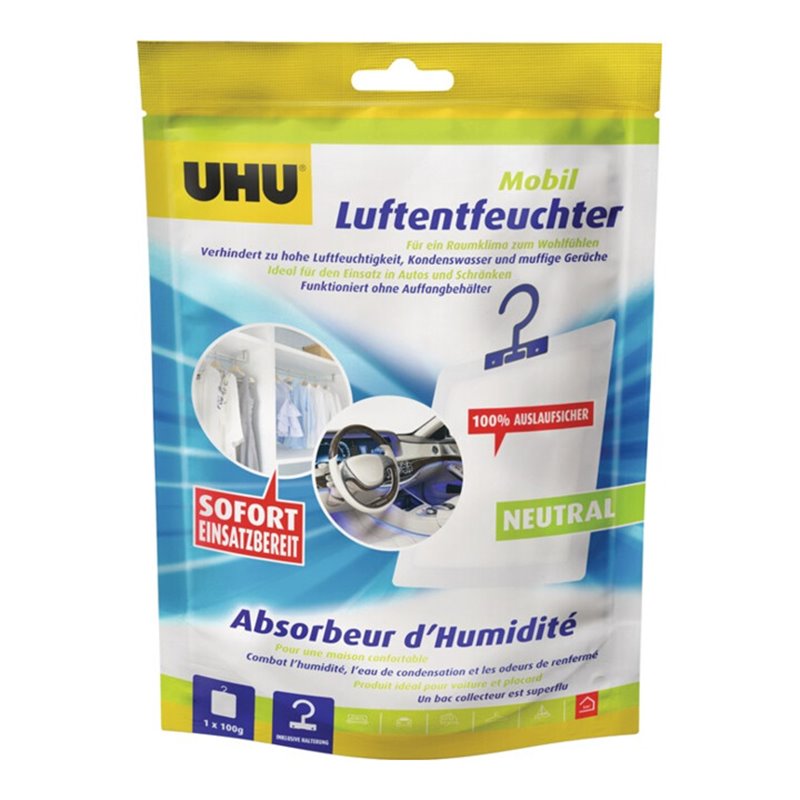 UHU Luftentfeuchter airmax MOBIL G. 100 g