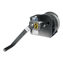 Seilwinde VA Zugkraft 750kg Kurbelkraft 20kg Reibungsbremse