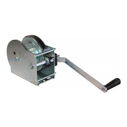 Seilwinde Zugkr.900kg Seil-D.6mm Seilaufnahme 19m selbstbremsend verz.