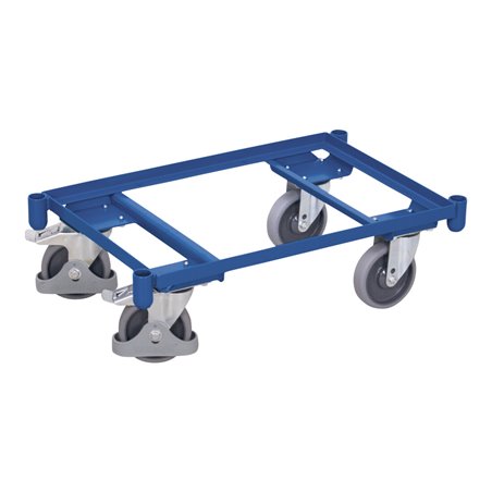 VARIOfit Euro-System-Roller mit Eckhülsen Zentralbremse EasySTOP 605 x 410  mm