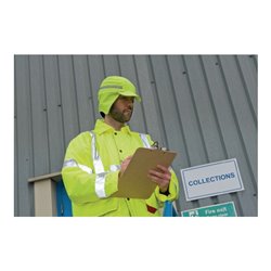 SCOTT Safety Anstoßkappe First Base 3 – Winter 52-65 cm signalorangePUR EN812:A1 EN471