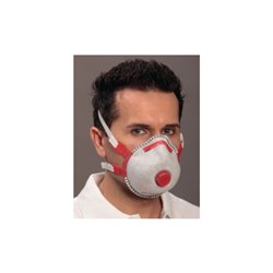 Ekastu Atemschutzmaske Mandil FFP3/Combi/V b.30xAGW-Wert m.Ausatemventil EN149:2009