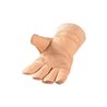 Handschuhe Gr.10,5 naturfarben Möbelleder PSA I ASATEX