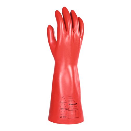 Honeywell Elektrikerhandschuhe Gr.9 max.1000V Latex L.410mm m.Prüfstempel