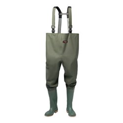 Wathose Gr.42 olivgrün PVC auf Polyester-Trägergewebe