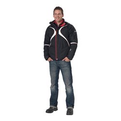 Skijacke Gr.M, schwarz, wind-/wasserdicht