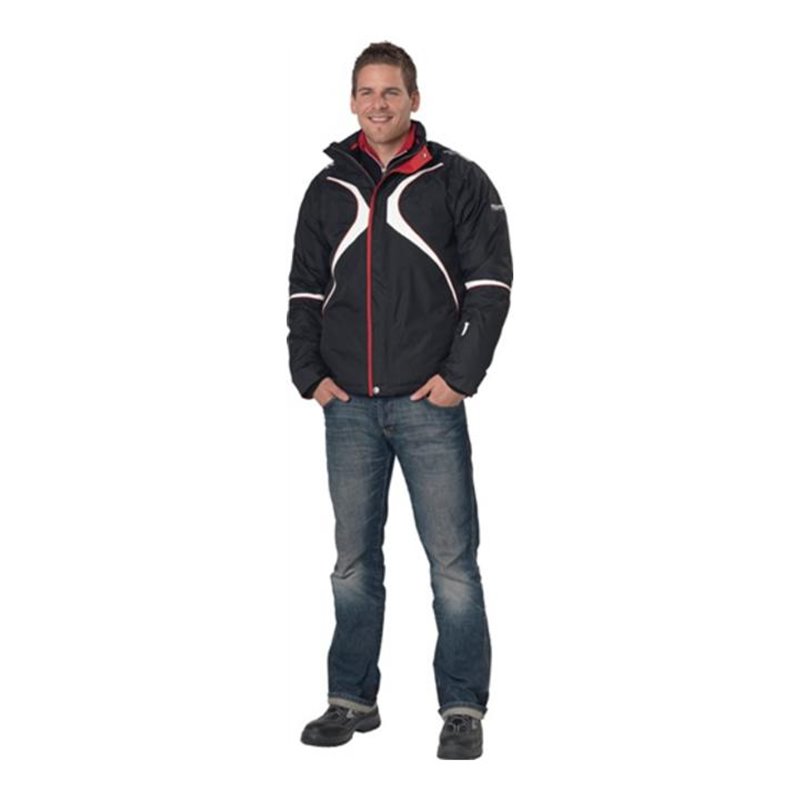 Skijacke Gr.M, schwarz, wind-/wasserdicht