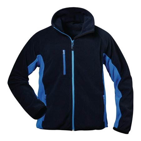 Fleecejacke Bussard Gr.L marine/royal CRAFTLAND