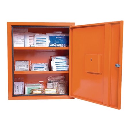 Söhngen Verbandschrank orange 490x560x200mm Feinblech 1türig