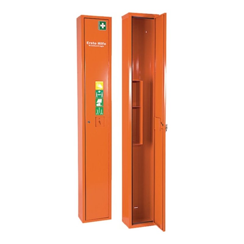 Söhngen Verbandschrank orange 300x2000x200mm Feinblech 1türig