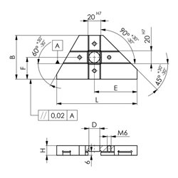 AMF Winkelanschlag Nr.6353 125