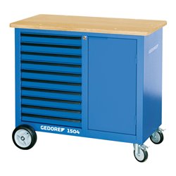 Gedore Rollwerkbank mit 10 Schubladen
