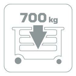 Gedore Rollwerkbank mit Rückwand