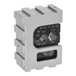 Gedore 8140-14 Modul-Einsatz für Koax-Verbinder RG 58/59/62/71