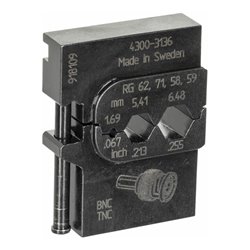 Gedore 8140-14 Modul-Einsatz für Koax-Verbinder RG 58/59/62/71