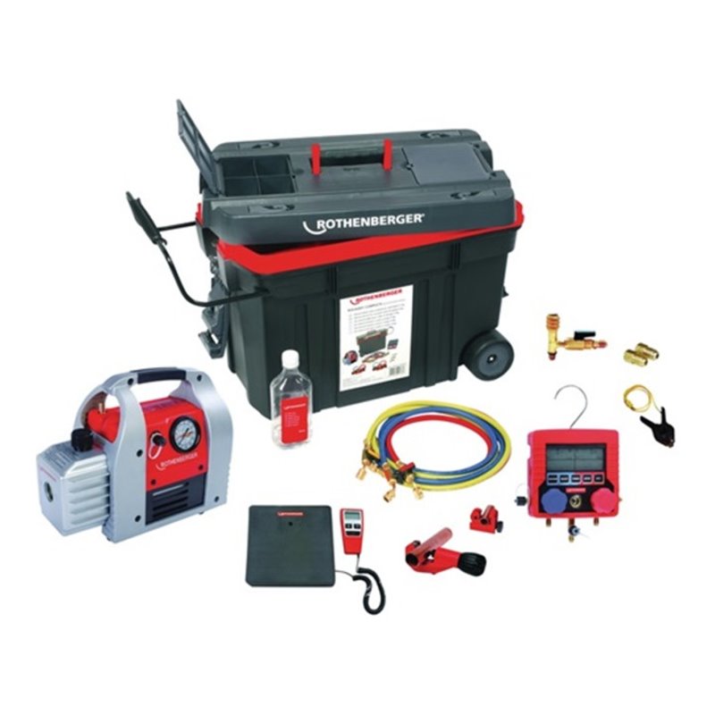 Rothenberger Monteurhilfe ROCADDY 120 Digital mit digitaler Monteurhilfe