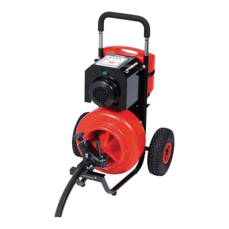 Rothenberger Trommel Rohrreinigungsmaschine ROSPEED 3F 230 V mit Werkzeugset