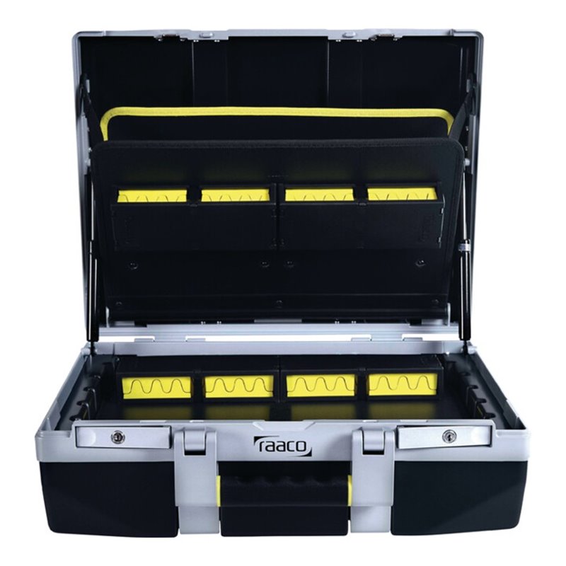raaco Werkzeugkoffer XL-23/6F B485xT215xH410mm Trgf.45kg 23Einsteckf. 6Werkzeugh.