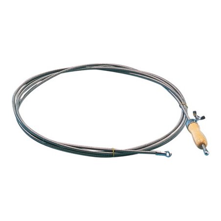 Rohrreinigungswelle D.7mm L.5m Krallen-D.20mm verst.Handgriff