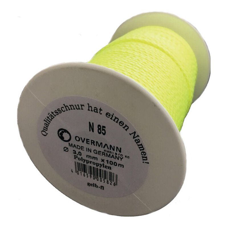Overmann Pflastererschnur L.100m 100 kgPP gelb