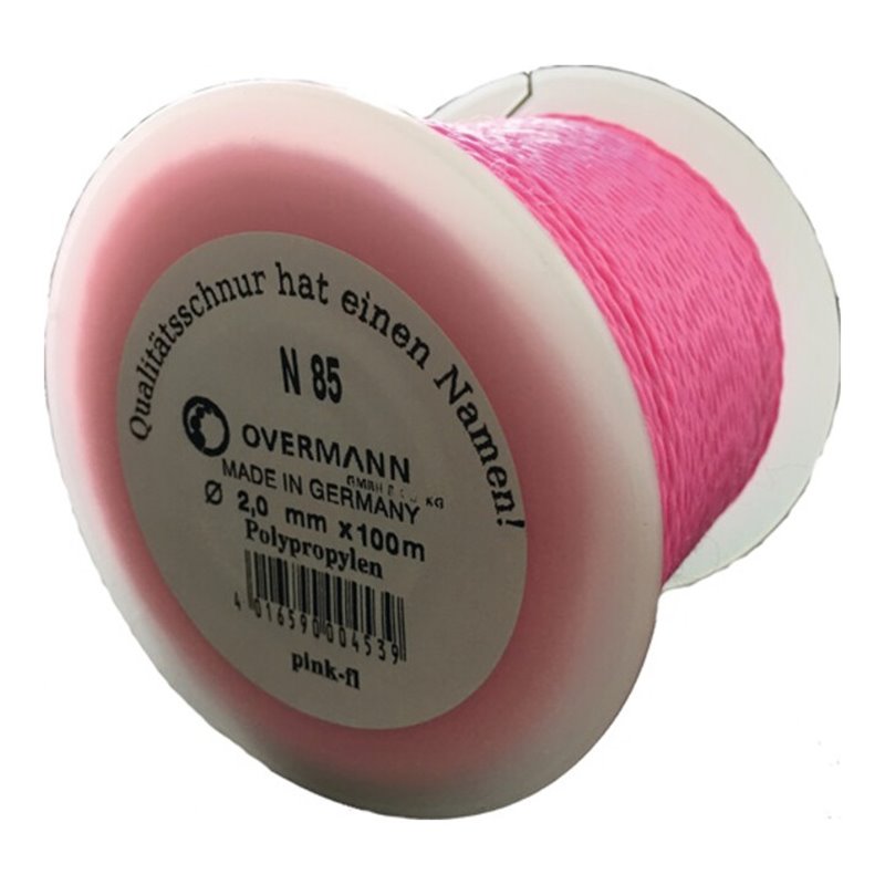 Overmann Pflastererschnur L.100m 60 kgPP pink