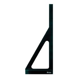 Glaserwinkel L.1750mm B.500mm m.Verstrebung schwarz