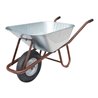müba Tiefmuldenkarre Inhalt 90l auf Stahlfelge Bereifung Luftrad 400 x 100 mm